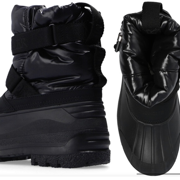 MONCLER, Summus Webbing-Trimmed Nylon and Rubber Snow Boots, Size 40 - Picture 4 of 11